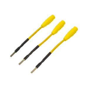 16970-162P3 Medium Yellow Male Spade .12W (3 Pack) - Image 1
