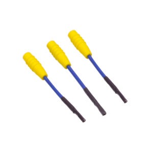 16970-171P3 Blue Small Female Spade Terminal .02 x .09 (3 pack)