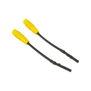 16970-173P2 Black Female Round Terminal (2 Pack)
