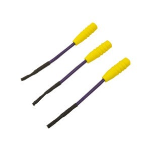 16970-184P3 Extra Small Purple Female Spade 1.5 x.8mm (3 Pack) - Image 1
