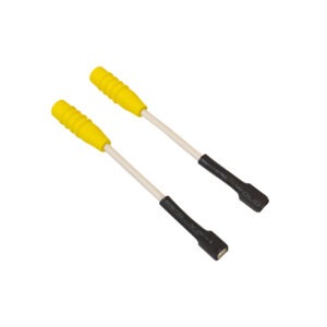 16970-187P2 Large White Female Spade .25 x .032 (2 pack) - Image 1