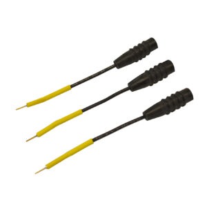 16970-202P3 Black Male Square Terminal 0.025 (3 Pack) - Image 1