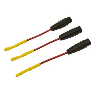 16970-206P3 Red Female Spade Terminal .025 x .059 (3 Pack)