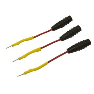 16970-207P3 Red Male Spade Terminal .025 x .039 (3 Pack) - Image 1