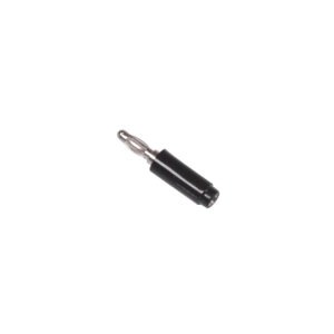 WAE-58B Black Screw-on Banana Plug Adapter