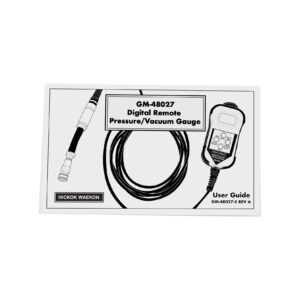GM-48027-5 Digital Remote Pressure/Vacuum Gauge User Guide - Image 1